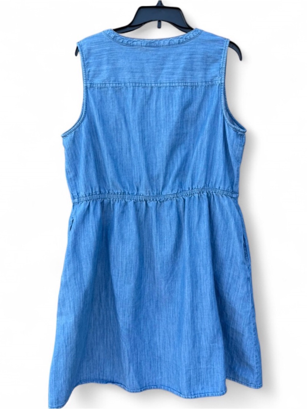 St. John's Bay Chambray Mini Dress - Picture 2 of 6